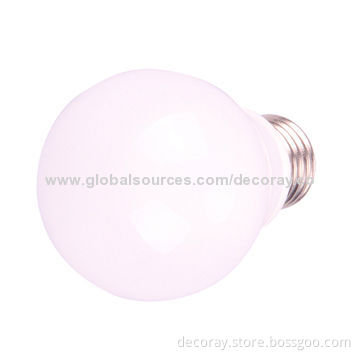 A60-12 New 12W White LED Bulb, 220-240V AC, 50/60Hz, High CRI Over 80Ra, 360-degree Series